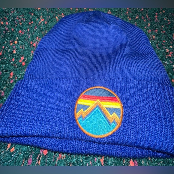 RARE AVIATOR NATION NWT ALL SEASONS PATCH RIB CUFF BEANIE main image 7